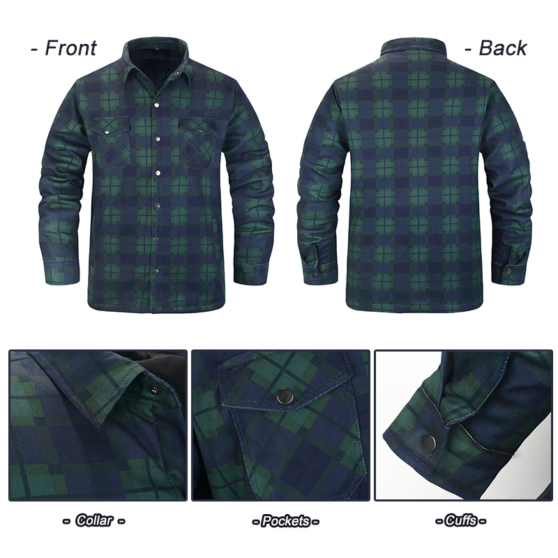 Koszule w szkocką kratę zimowa – Flannel Shirt Lined recenzja i cena