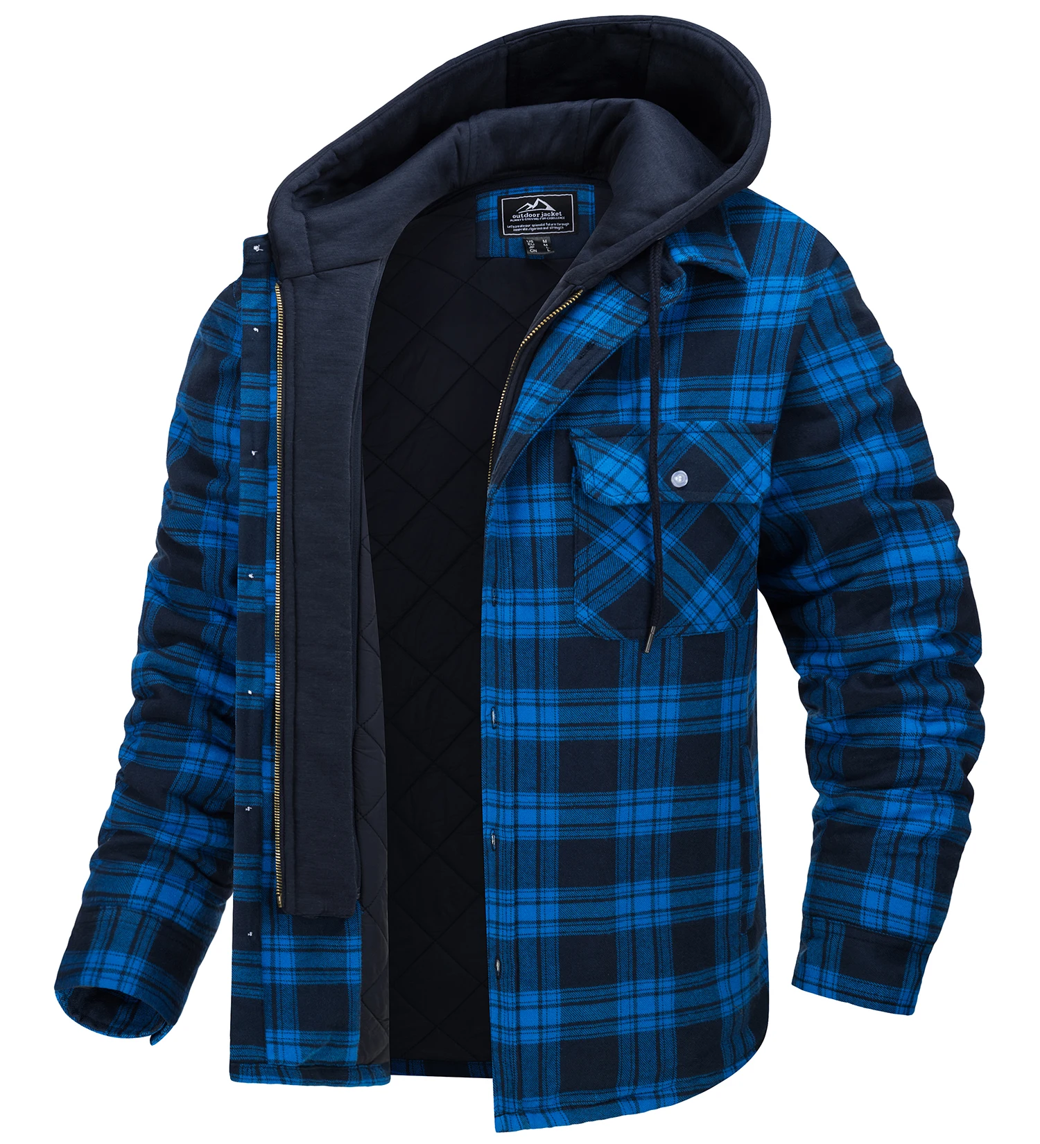 Męska flanelowa koszulowa kurt – Flannel Shirt Lined recenzja i cena